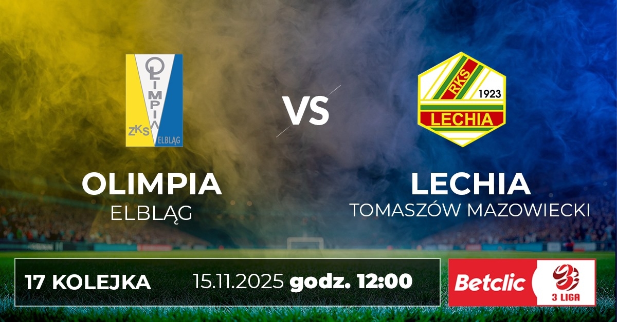 ZKS Olimpia Elbląg vs Lechia Tomaszów Mazowiecki