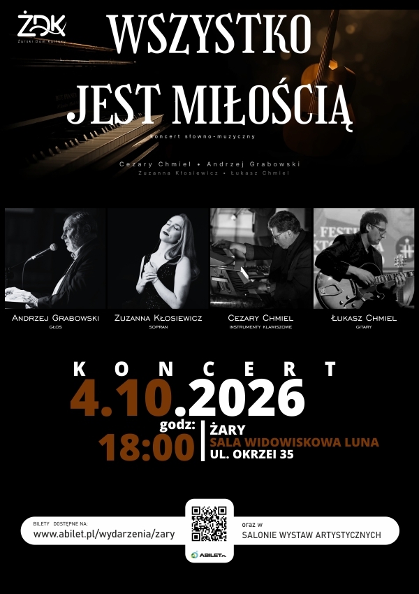 Bilety Koncert - Wszystko jest miłością